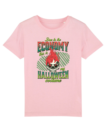 Costum de Halloween - Craniu în flăcări Cotton Pink
