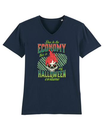 Costum de Halloween - Craniu în flăcări French Navy