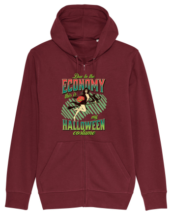 Costum de Halloween - Vrăjitoare Burgundy