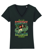 Costum de Halloween - Vrăjitoare Tricou mânecă scurtă guler V Damă Evoker
