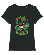 Costum de Halloween - Vrăjitoare Tricou mânecă scurtă guler larg fitted Damă Expresser