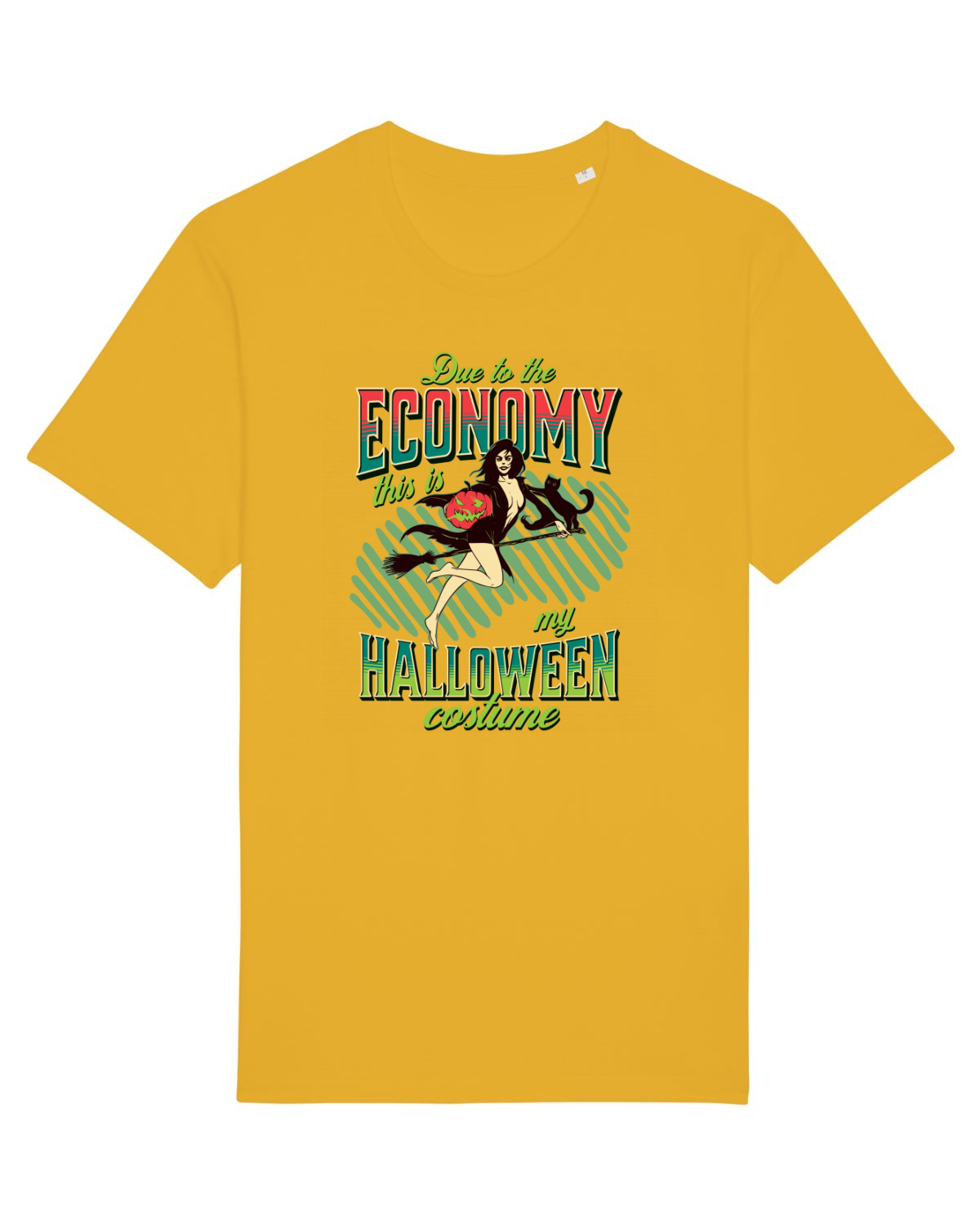 Tricou mânecă scurtă Unisex Rocker Spectra Yellow