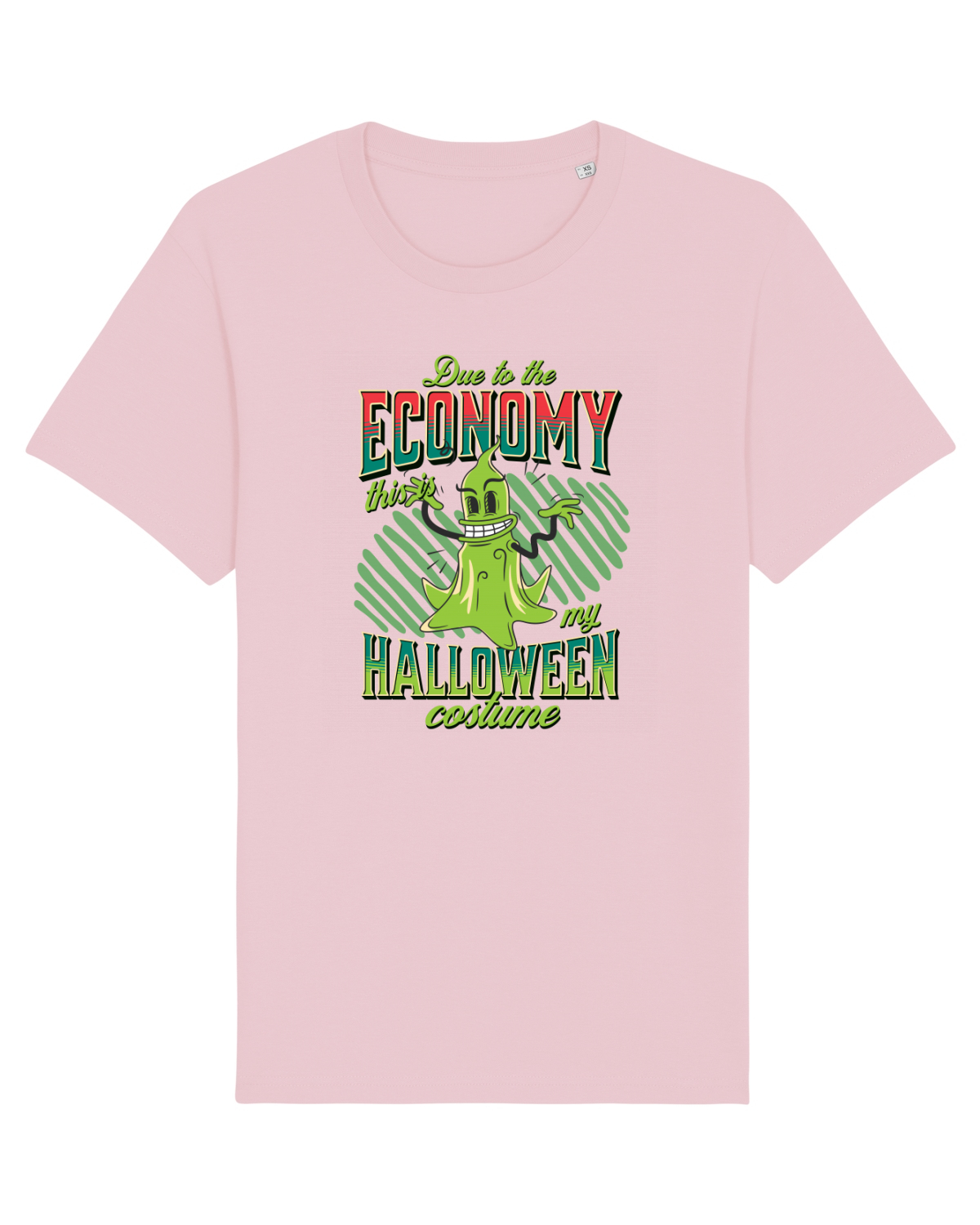 Tricou mânecă scurtă Unisex Rocker Cotton Pink