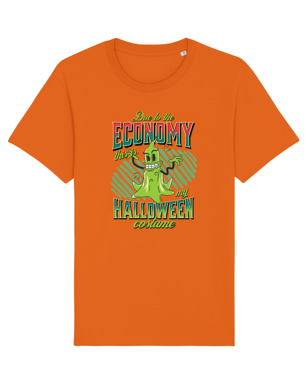 Tricou mânecă scurtă Unisex Rocker Bright Orange