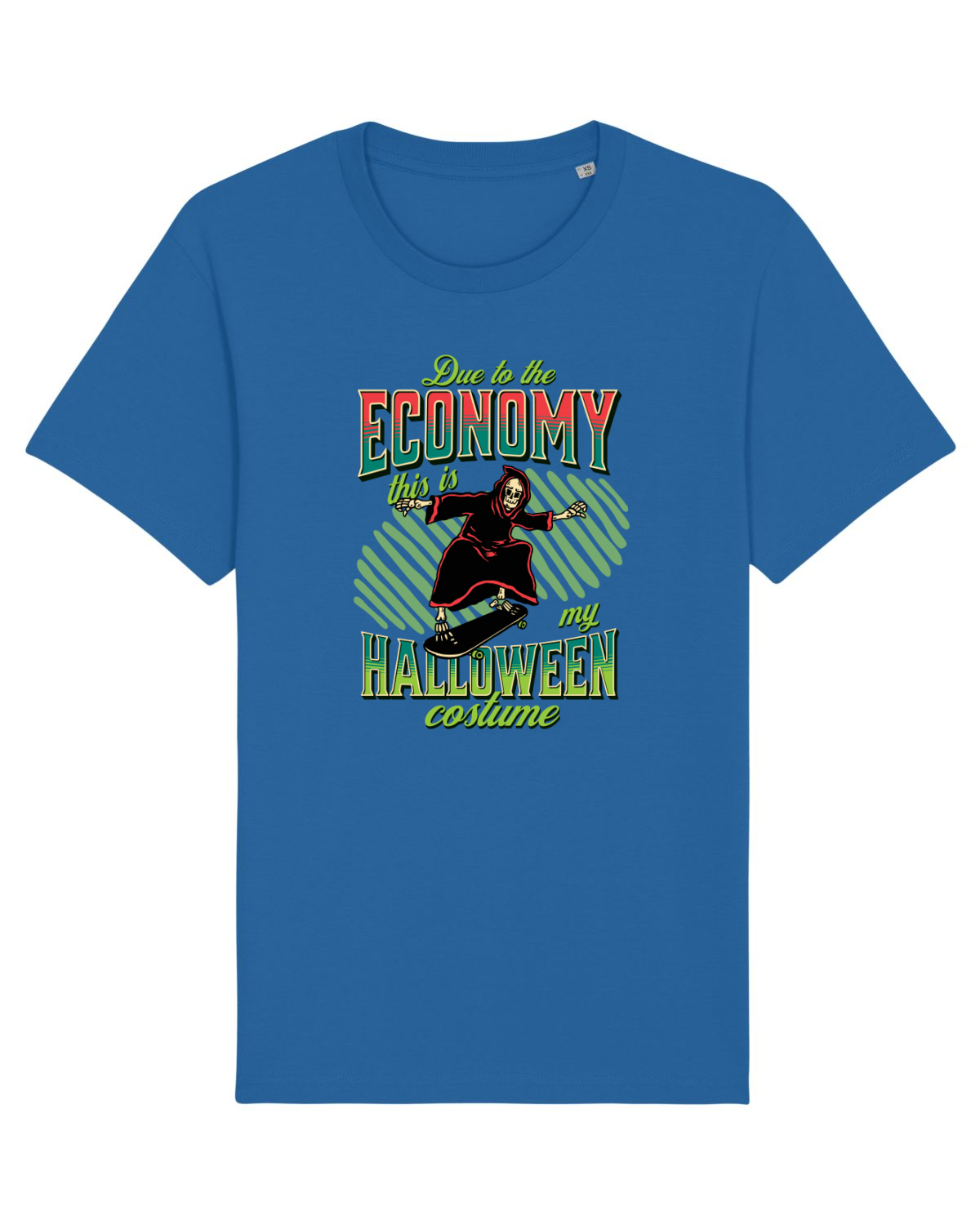 Tricou mânecă scurtă Unisex Rocker Royal Blue