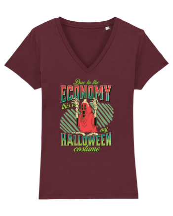 Costum de Halloween - Fantomă urlătoare Burgundy