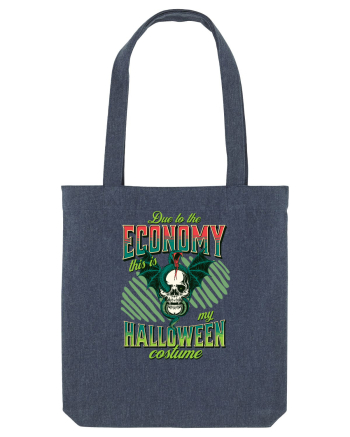 Costum de Halloween - Craniu cu șarpe Midnight Blue