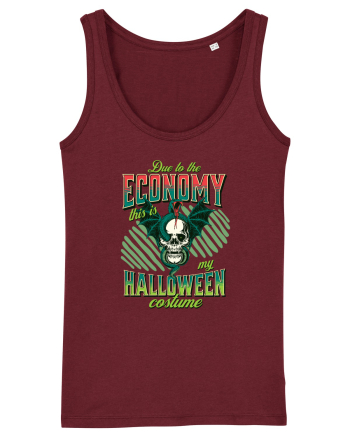 Costum de Halloween - Craniu cu șarpe Burgundy