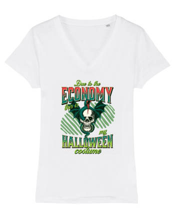 Costum de Halloween - Craniu cu șarpe White