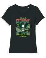 Costum de Halloween - Craniu cu șarpe Tricou mânecă scurtă guler larg fitted Damă Expresser