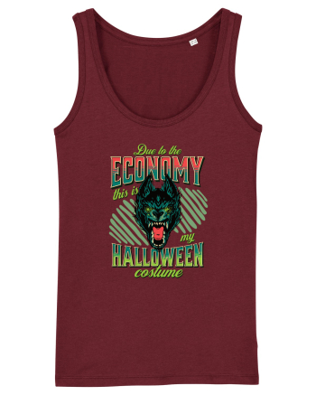 Costum de Halloween - Lup turbat Burgundy