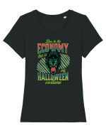 Costum de Halloween - Lup turbat Tricou mânecă scurtă guler larg fitted Damă Expresser