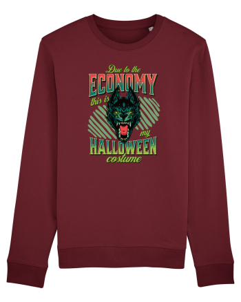 Costum de Halloween - Lup turbat Burgundy