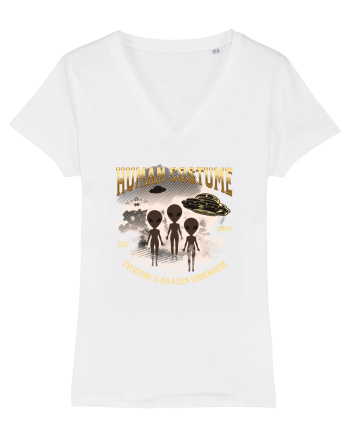 Costum de Halloween - Extraterestru White
