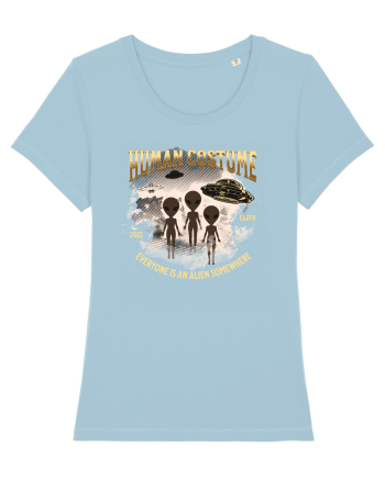 Costum de Halloween - Extraterestru Sky Blue