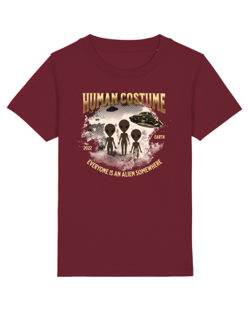 Costum de Halloween - Extraterestru Burgundy