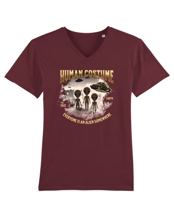 Costum de Halloween - Extraterestru Burgundy