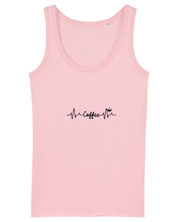 I love coffe Cotton Pink