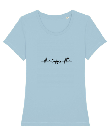 I love coffe Sky Blue