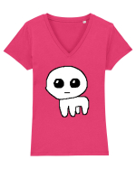 Yippee! Tricou mânecă scurtă guler V Damă Evoker
