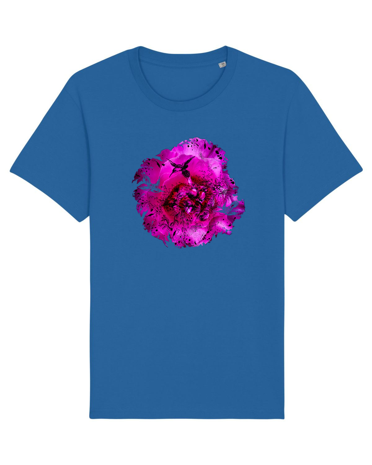 Tricou mânecă scurtă Unisex Rocker Royal Blue