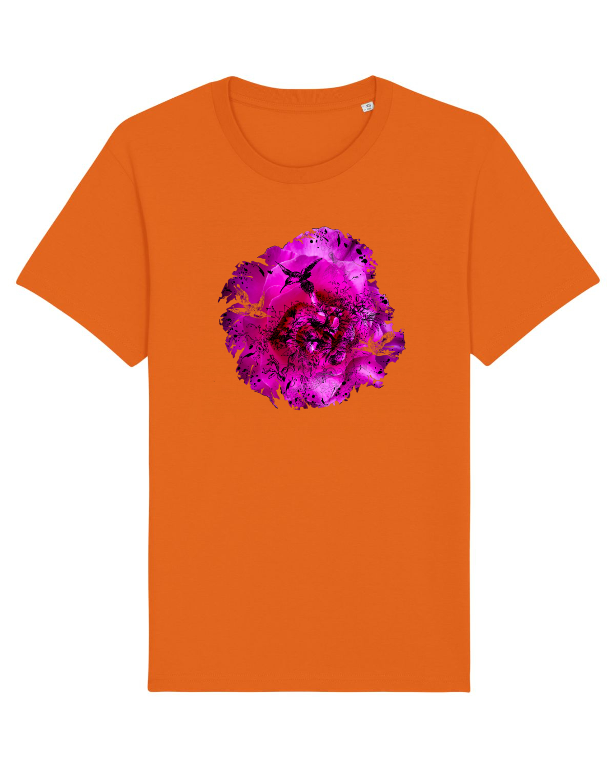 Tricou mânecă scurtă Unisex Rocker Bright Orange