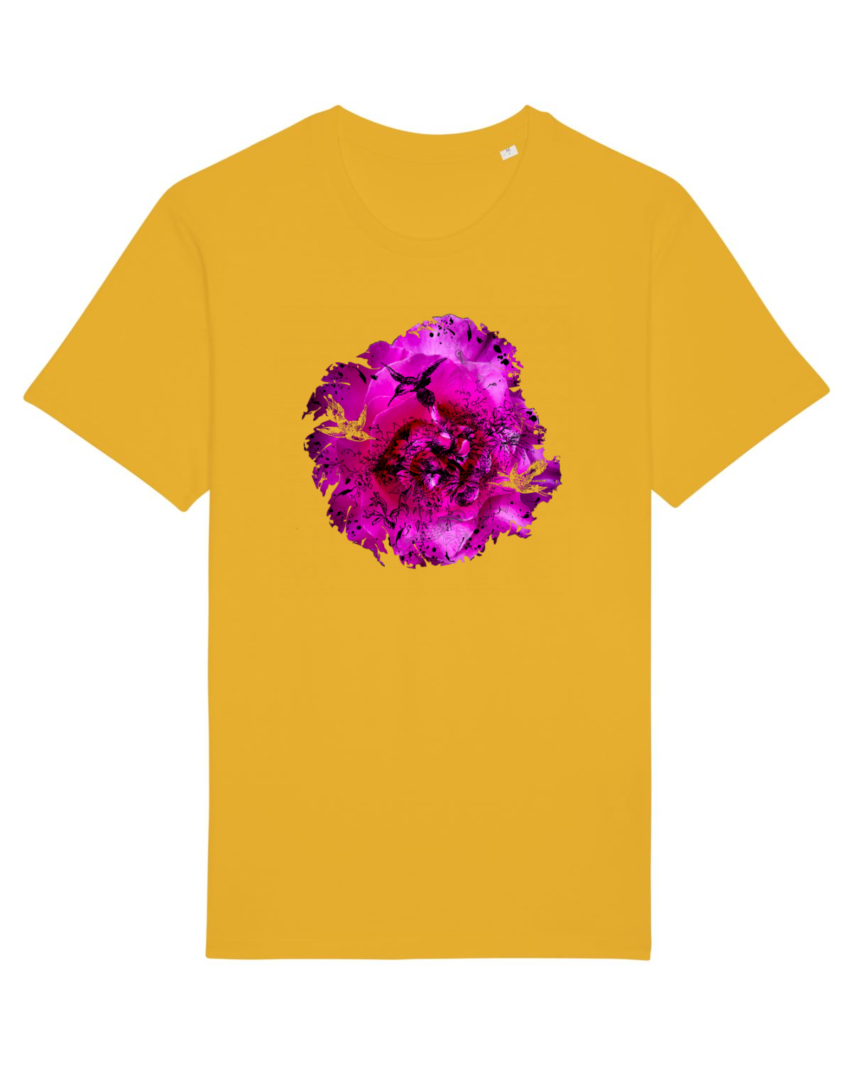 Tricou mânecă scurtă Unisex Rocker Spectra Yellow