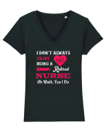 NURSE Tricou mânecă scurtă guler V Damă Evoker
