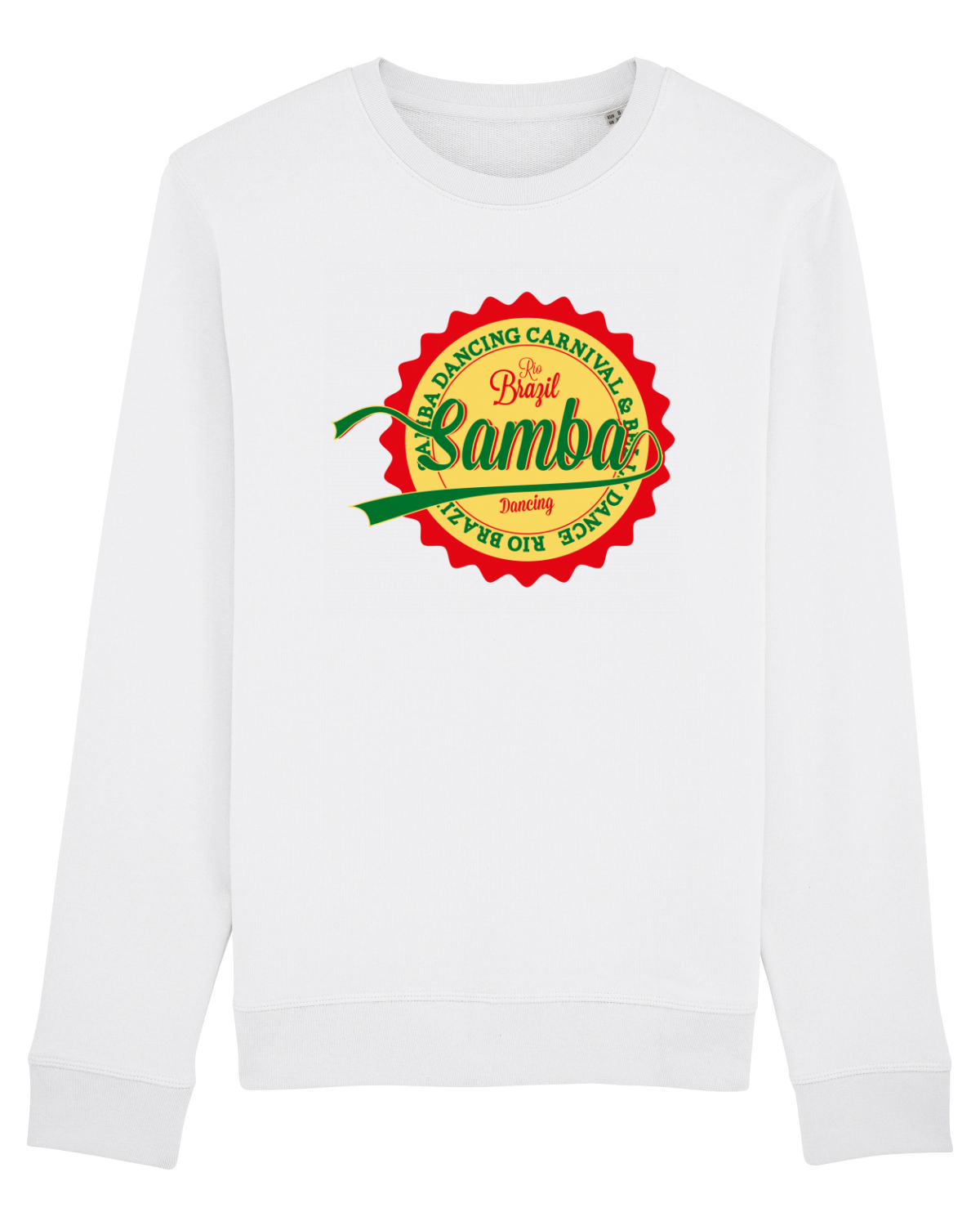 Bluză mânecă lungă Unisex Rise White