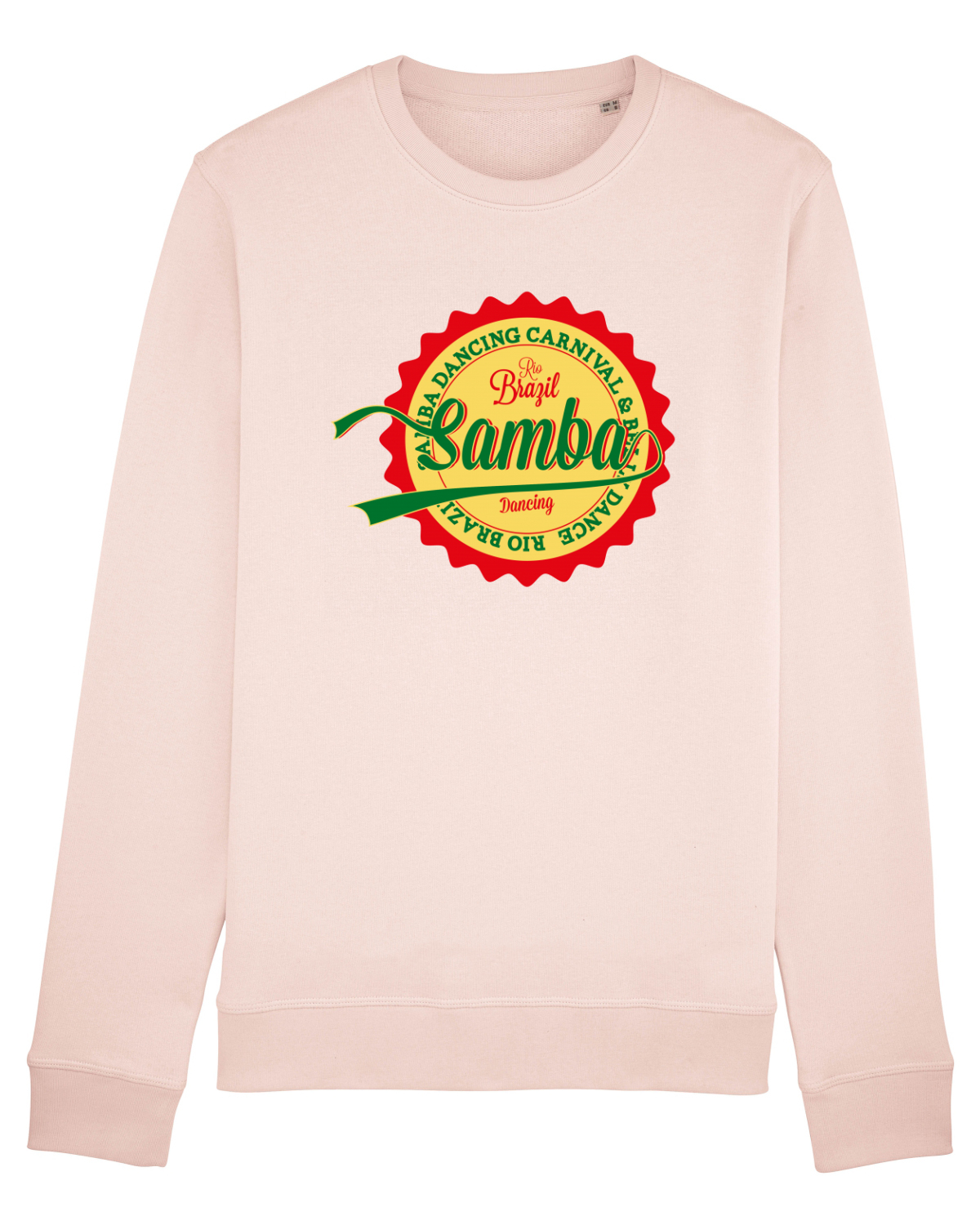 Bluză mânecă lungă Unisex Rise Candy Pink