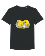 Raton in cutie Tricou mânecă scurtă guler larg Bărbat Skater