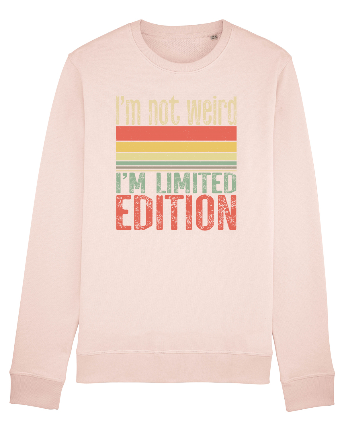 Bluză mânecă lungă Unisex Rise Candy Pink