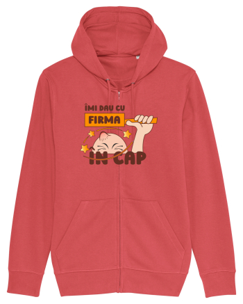Îmi dau cu firma în cap Carmine Red
