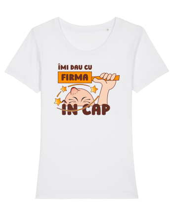 Îmi dau cu firma în cap White
