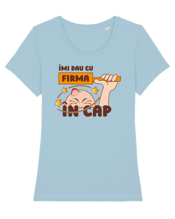 Îmi dau cu firma în cap Sky Blue