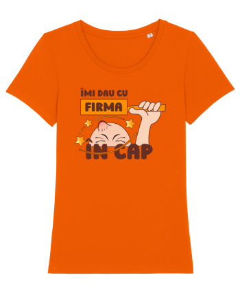 Îmi dau cu firma în cap Bright Orange