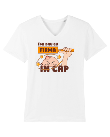 Îmi dau cu firma în cap White