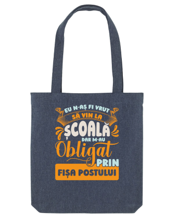 N-aș fi vrut să vin la școală Midnight Blue
