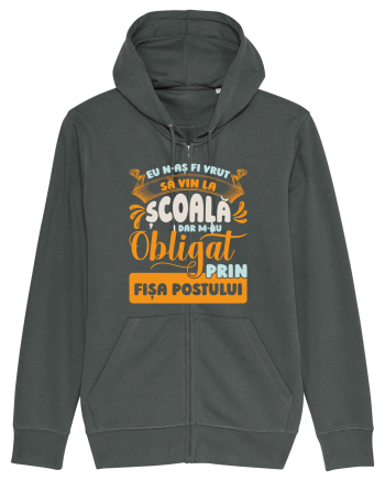 N-aș fi vrut să vin la școală Anthracite