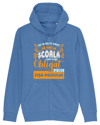 N-aș fi vrut să vin la școală Bright Blue