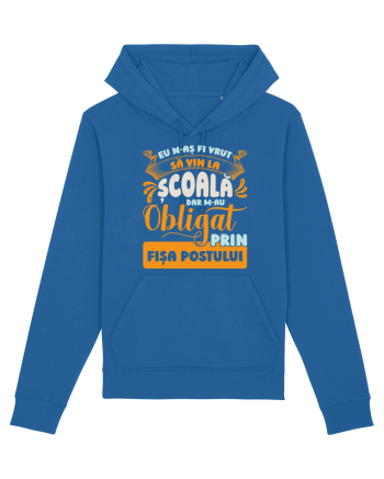 N-aș fi vrut să vin la școală Royal Blue