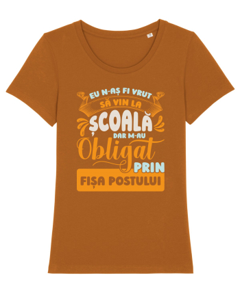 N-aș fi vrut să vin la școală Roasted Orange