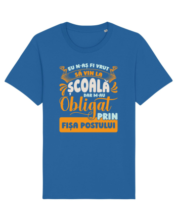 N-aș fi vrut să vin la școală Royal Blue