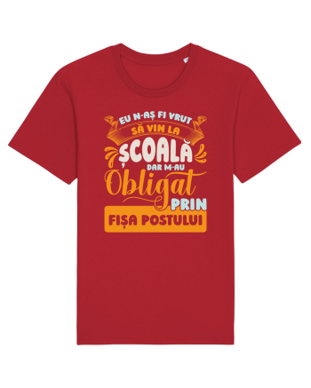 N-aș fi vrut să vin la școală Red