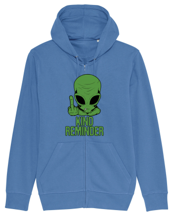Kind Reminder Alien Style Bright Blue