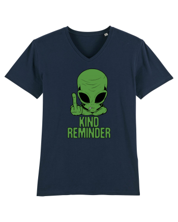 Kind Reminder Alien Style French Navy