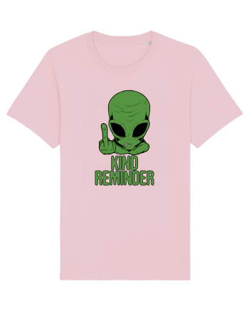 Kind Reminder Alien Style Cotton Pink