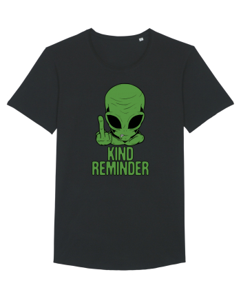 Kind Reminder Alien Style Black
