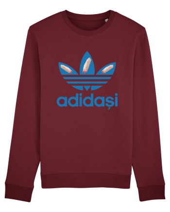 Adidasi de porc / de firma Burgundy