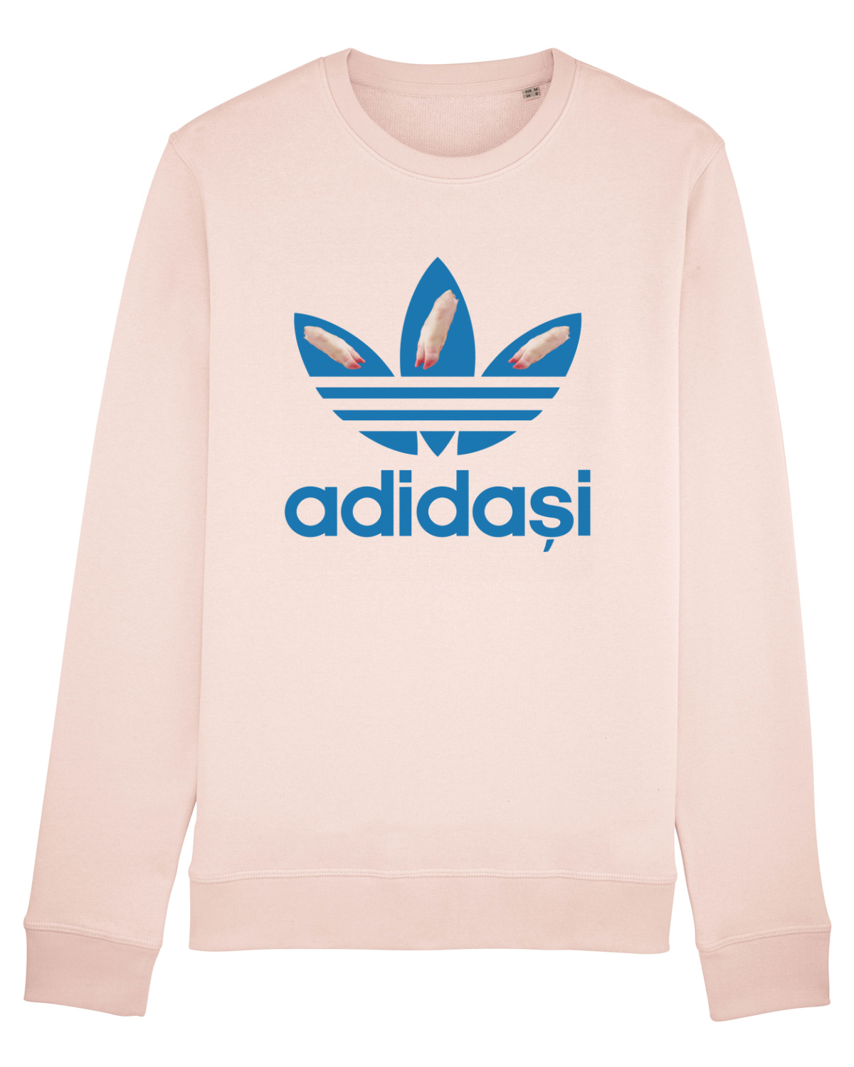 Bluză mânecă lungă Unisex Rise Candy Pink